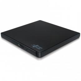 Externer DVD-Brenner Slim USB 2.0 schwarz für Notebook, Tablet, Computer