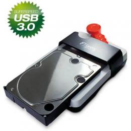 FANTEC HDD-Sneaker, HDD Docking Station mit USB 3.0, 2,5 und 3,5, wei