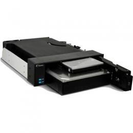 FANTEC MR-2535DUAL, 2,5+3,5 SATA HDD/SSD Wechselrahmen, schwarz