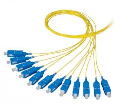 Faserpigtail SC 62,5/125 OM1 blau, 2m