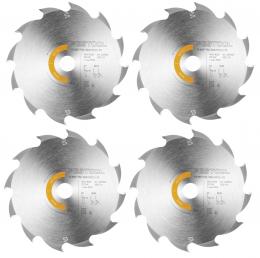 Festool 4x Kreissägeblatt Wood Rip Cut HW 160 x 1,8 x 20 mm PW12 ( 4x 205550 ) für Tauchsägen TS 55 F, TSC 55 K & Handkreissägen HK 55, HKC 55