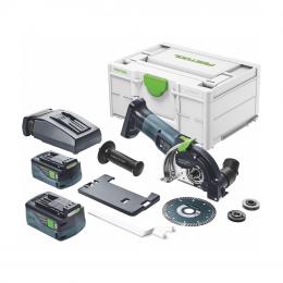 Festool DSC-AGC 18-125 FH 5,2 EBI-Plus Akku Freihandtrennsystem 18 V 125 mm Brushless ( 576830 ) + 2x Akku 5,2 Ah + Ladegerät + Systainer ( Nachfolger von 575346 )