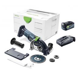 Festool DSC-AGC 18-125 FH Li EB-Basic Akku Freihandtrennsystem 125mm 18V Brushless ( 575759 ) + 1x 5,2Ah Akku + Schnellladegerät + systainer