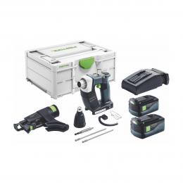 Festool DURADRIVE DWC 18-2500 Basic Akku Bauschrauber 18 V 18 Nm Brushless + 2x Akku 5,2 Ah + Ladegerät + Systainer