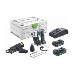 Festool DURADRIVE DWC 18-2500 HPC 4,0 I-Plus Akku Bauschrauber 18 V 18 Nm Brushless ( 576498 ) + 2x Akku 4,0 Ah + Ladegerät + Systainer ( Nachfolger von 574743 )