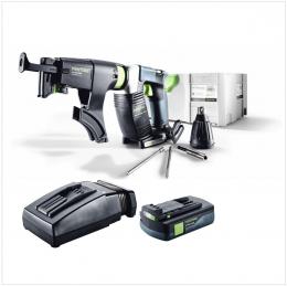Festool DWC 18-2500 Li-Basic DURADRIVE Akku Bauschrauber 18V ( 574742 ) 18Nm Brushless im Systainer + 1x 3,1Ah Akku + Ladegerät