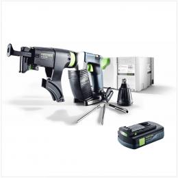 Festool DWC 18-2500 Li-Basic DURADRIVE Akku Bauschrauber 18V ( 574742 ) 18Nm Brushless im Systainer + 1x 3,1Ah Akku - ohne Ladegerät