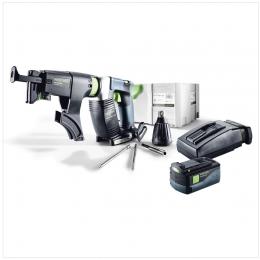 Festool DWC 18-2500 Li-Basic DURADRIVE Akku Bauschrauber 18V ( 574742 ) 18Nm Brushless im Systainer + 1x 5,2Ah Akku + Ladegerät