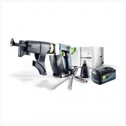 Festool DWC 18-2500 Li-Basic DURADRIVE Akku Bauschrauber 18V ( 574742 ) 18Nm Brushless im Systainer + 1x 5,2Ah Akku - ohne Ladegerät