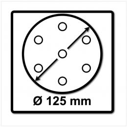 Festool Netzschleifmittel	STF D125 P180 GR NET/50 125 mm / 50 Stk. ( 203298 )