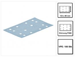 Festool STF 80x133 Schleifstreifen Granat P280 80 x 133 mm 100 Stk. ( 497204 ) für Rutscher RTS 400, RTSC 400, RS 400, RS 4, LS 130