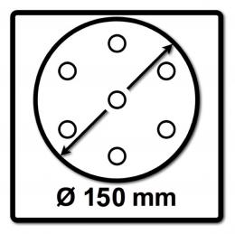 Festool STF D150/48 Schleifscheiben Granat P360 150 mm 100 Stk. ( 575171 ) für RO 150, ES 150, ETS 150, ETS EC 150, LEX 150, WTS 150, HSK-D 150