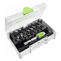 Festool SYS3 XXS CE-MX BHS 60 Bit Sortiment Set 16 tlg. FastFix + Mini Systainer ( 205822 ) Phillips / Pozidriv / Schlitz / Torx