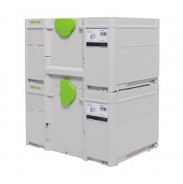 Festool Systainer Set 2x SYS3 M 237 ( 2x 204843 ) 21,4 Liter 396x296x237mm Werkzeugkoffer koppelbar