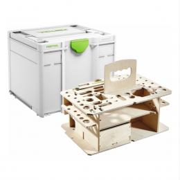 Festool Systainer SYS3 HWZ M 337 Box Werkzeugkoffer mit Holzeinsatz ( 205518 ) Nachfolger von 497658 