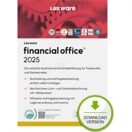financial office 2025 Abonnement Lizenz   1 PC 1 Jahr (Download)