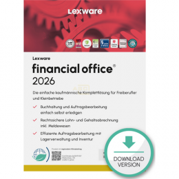 financial office 2026 Abonnement Lizenz   1 PC 1 Jahr (Download)