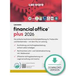 financial office plus 2026 Abonnement Lizenz   1 PC 1 Jahr (Download)