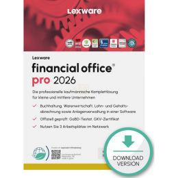 financial office pro 2026 Abonnement Lizenz   3 PC 1 Jahr (Download)