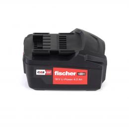 Fischer Akku Starter Set 18V mit 1x FSS-B Li-Ion Akku 4,0 Ah ( 552930 ) + 1x FSS-BC 12-36V Ladegerät AIR COOLED ( 552931 ) CAS Partner