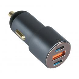 Fontastic Kfz-USB-Adapter Moc60, 12/24 V, Fast Charge, Power Delivery, max. 60 W