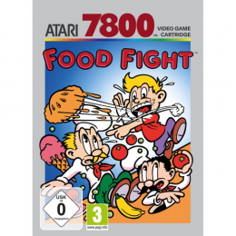 Food Fight      (Atari 2600+, 7800 Cartridge)