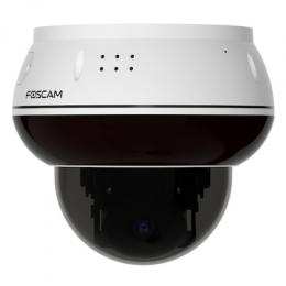Foscam D8ET IP Überwachungskamera Weiß 8MP (3840x2160), PoE, PT-Funktion, KI-unterstützte Erkennung, IK10 Vandalismus-Schutz