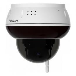Foscam D8T WLAN Überwachungskamera Weiß 8MP (3840x2160), WiFi 6 Dualband, PT-Funktion, KI-unterstützte Erkennung, IK10 Vandalismus-Schutz