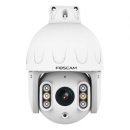 Foscam SD8EP PoE Überwachungskamera Weiß 8MP (3840x2160), Power over Ethernet, Schwenk- und Neigefunktion, 4x optischer Zoom