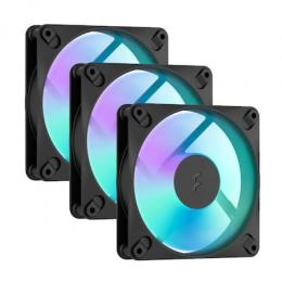 Fractal Design Dynamic 3 12 RGB 3-Pack Black | Gehäuselüfter
