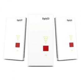FRITZ!Mesh Set 2700 3er-Set 3x FRITZ!Repeater 2700, WiFi 7 Dual-Band bis zu 6.500 Mbit/s