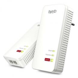 FRITZ!Powerline 1240 AX WLAN Set 2x Adapter (1240 AX + 1210), Stabile Verbindung über die Stromleitung