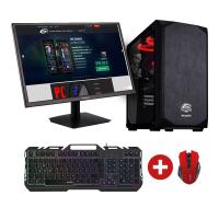 Gaming PC Komplett Set Gaming PC Advanced IN03 mit Intel Core i5-10400F, NVIDIA GeForce GTX 1650 inkl. Maus, Tastatur und Monitor