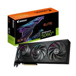 GIGABYTE AORUS GeForce RTX 5060 Ti 16GB Elite - 12GB GDDR7, HDMI, 3x DP