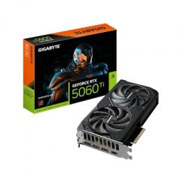 GIGABYTE GeForce RTX 5060 Ti 16GB Windforce - 16GB GDDR7, HDMI, 3x DP