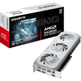 Gigabyte Radeon RX 9060 XT 16GB Gaming OC ICE Grafikkarte - 16GB GDDR6, 2x HDMI, 2x DP