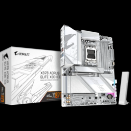 GIGABYTE X870 AORUS Elite X3D ICE Mainboard Sockel AM5