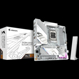 GIGABYTE X870M AORUS Elite WIFI7 ICE Mainboard Sockel AM5