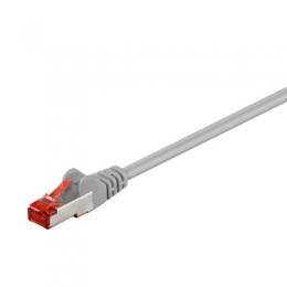 Goobay 1,5m CAT 6 Patchkabel, S/FTP (PiMF), Grau