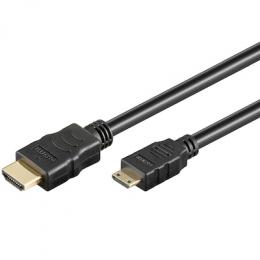 Goobay 1,5m High Speed HDMI Kabel mit Ethernet Bis zu 4K @ 60 Hz // vergoldete Kontakte // ARC