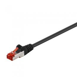 Goobay 15m CAT 6 Patchkabel, S/FTP (PiMF), schwarz