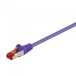 Goobay 3m CAT 6 Patchkabel, S/FTP (PiMF), Violett