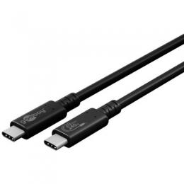 Goobay Sync & Charge USB-C™-Kabel, USB4™ Gen 2x2, 240 W, 2 m