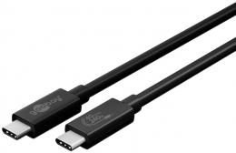 Goobay Sync & Charge USB-C™-Kabel, USB4™ Gen 3x2, 240 W, 0,7 m
