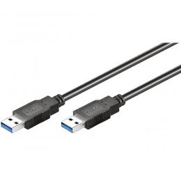 goobay USB 3.0 Kabel, USB-Stecker (Typ A) auf USB-Stecker (Typ A) 1,8 m