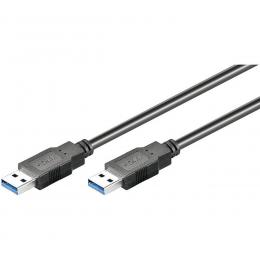 goobay USB 3.0 Kabel, USB-Stecker (Typ A) auf USB-Stecker (Typ A) 3,0 m