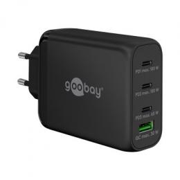 Goobay USB-C™ PD Multiport-Schnellladegerät (100 W) schwarz