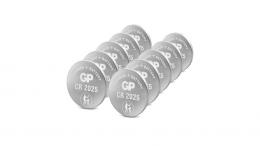 GP Lithium CR2025 Knopfzelle, 3V, 10 Stück