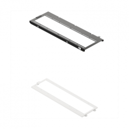 HAVN HS 420 Fan Brackets für 360mm Radiatoren weiß