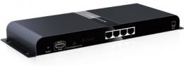 Hdbit HDMI Extender/Splitter mit IR, 4 Wege, 120m